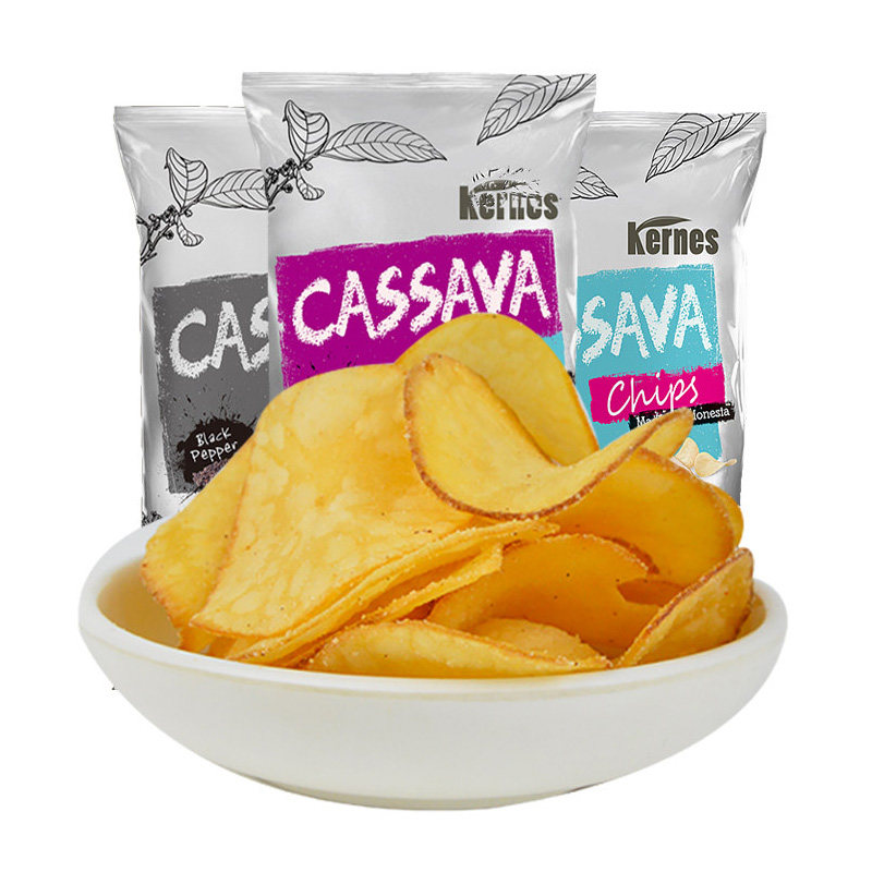 印度尼西亚木薯片克恩兹零食膨化
