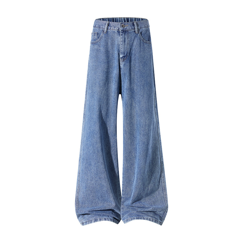 OCW潮牌 美式高街复古牛仔裤男2026春秋新款宽松直筒水洗休闲长裤