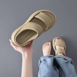 拖鞋女夏季外穿2023新款踩屎感凉拖鞋配裙子舒适软底高级休闲百搭