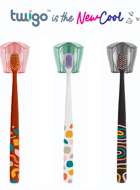 flipper便携洁净护龈牙刷独立旅游套装刷牙刷置物架吸盘免打孔