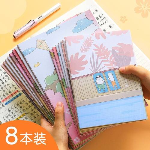 简约笔记本子记事本车线本