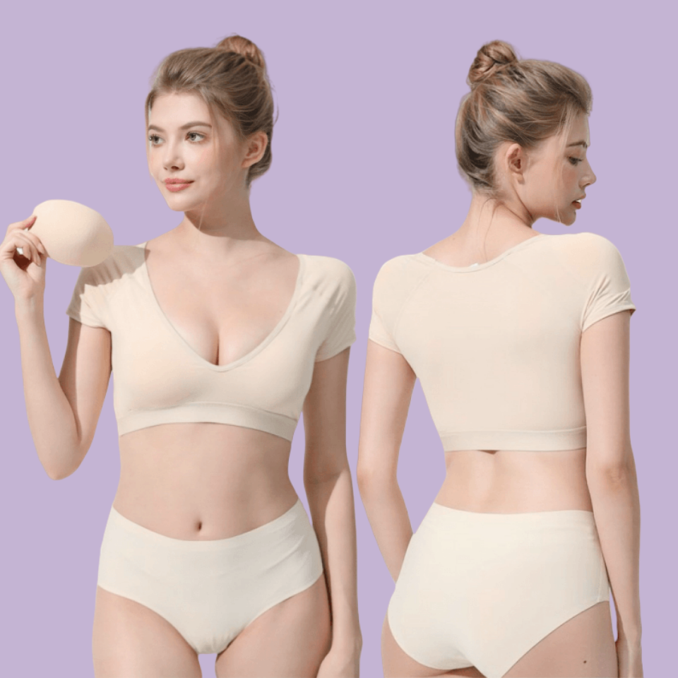 诗葵改善溜窄肩正肩背心垫肩内衣