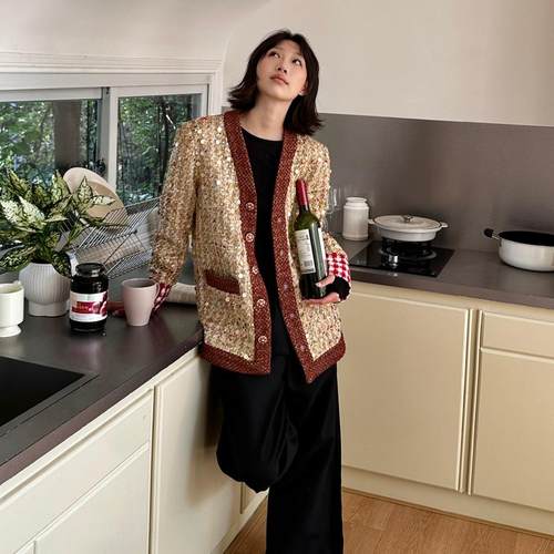 设计感小香风外套新年西装