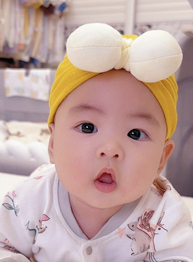 婴儿帽子春秋夏季新生儿胎帽男女宝宝印度帽0-3月6初生儿囟门帽