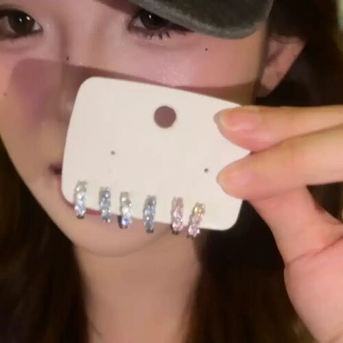 2025新款高级感耳环超闪百搭