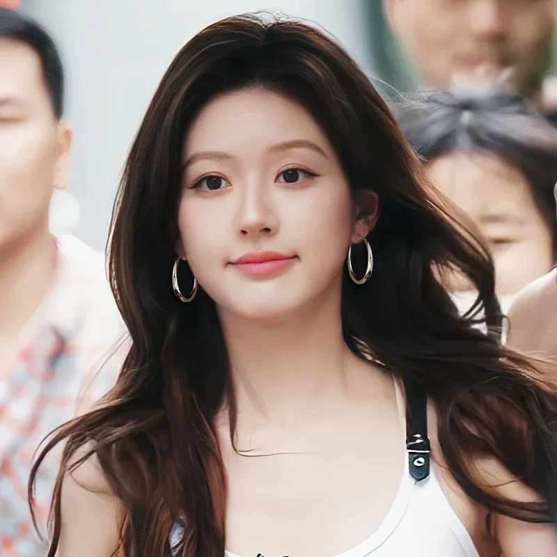 许你耀眼露丝许妍同款银色大耳圈高级感气质显脸小素圈耳环百搭潮