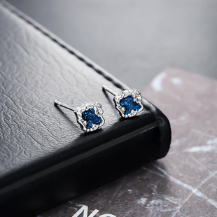 小众不规则滴油耳钉轻奢高级感ins耳饰品男士 设计感耳环情侣同款