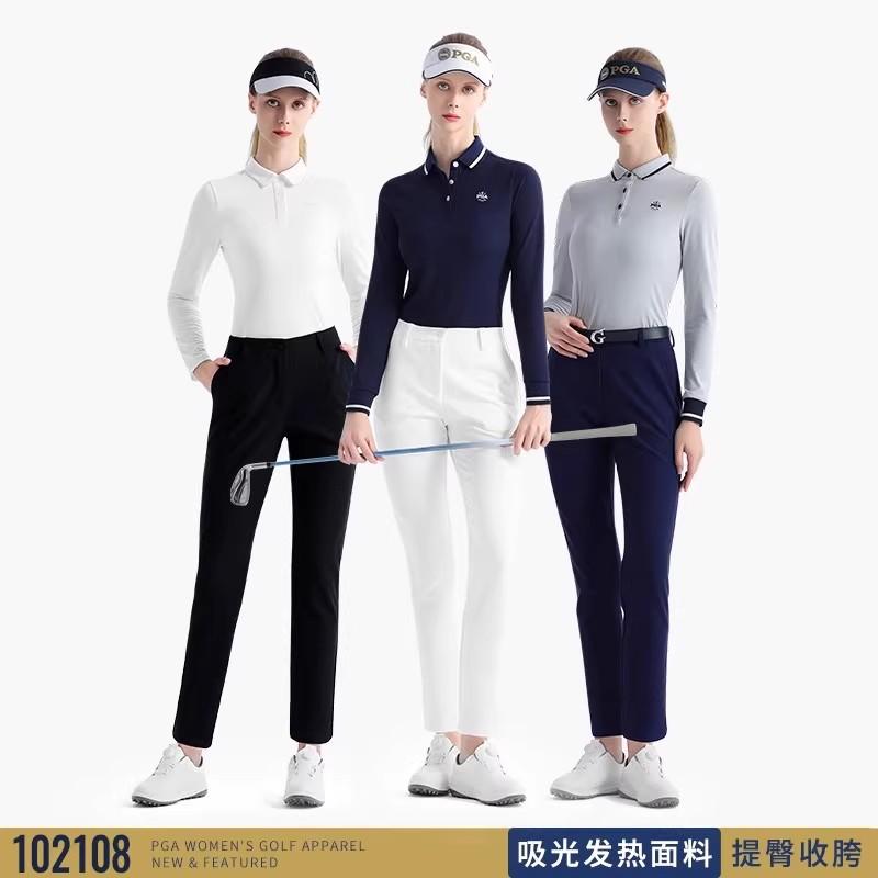 长裤修身显瘦女士高尔夫服装保暖
