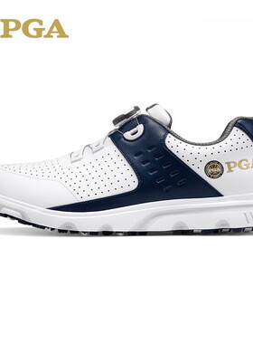 PGA新品高尔夫男士球鞋 透气 旋转鞋带 防侧滑鞋钉男鞋 301025