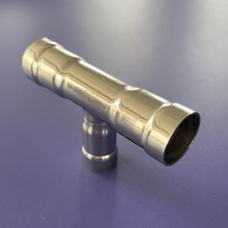 304薄壁不锈钢环压式管件异径三通燃气管配件普通水管接头空气能