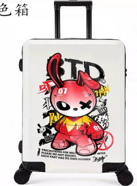 朵啦儿童行李箱机械猫儿童拉杆箱18寸卡通男孩女孩行李箱20寸登机