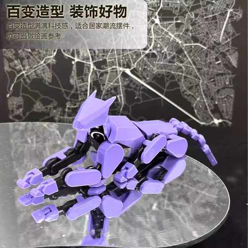 3D打印新款13帅气警犬多关节可动人偶男孩动物摆件模型拼装人仔61