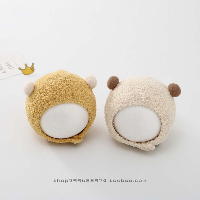 球针织帽子婴幼儿宝宝保暖套头帽