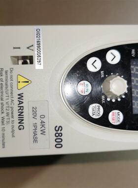 议价 SAVCH变频器,原装三基0.4KW变频器,橙色9新以上,功