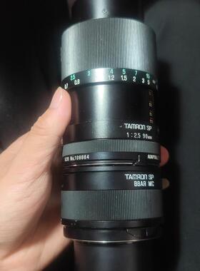 议价 腾龙sp 90mm 腾龙BBAR MC 镜头。三节镜片无明显
