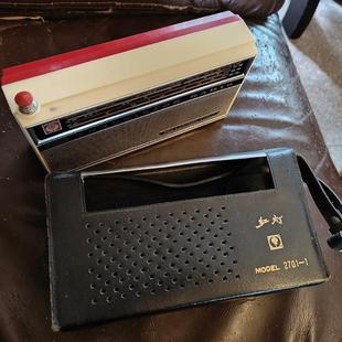 详细见图 议价 成色不错 1收音机带皮套 天 老红灯收音机2701