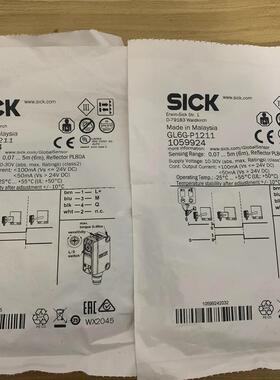 议价 全新包装德国SICKGL6G-P1211货号105992