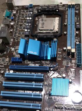 议价 华硕M4A87T PLUS AM3主板加X4 960T CP