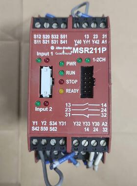 议价 AB安全继电器MSR211P ,成色实物拍摄,功能正常,二手