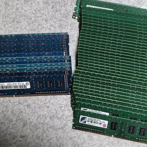 议价 大量拆机DDR34G 单面 品牌台式机内存条价格优惠,多条包