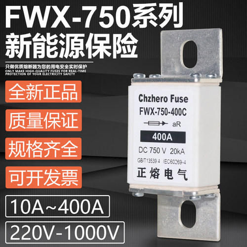 FWX-750DC750V直流熔断器保险