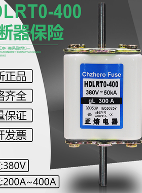 HDLRTO HDLRT0-400 380V 400A 350A 300A 250A 200A 150A熔断器芯
