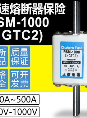 RSM-1000 NGTC2 690V 400A 350A 315A 300A 250A 200A快速熔断器
