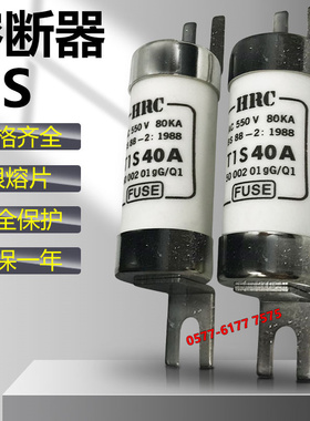 HRC熔断器RGS2 RG2 TIS TCP TF TIA 16A 32A 40A 63A保险管550V