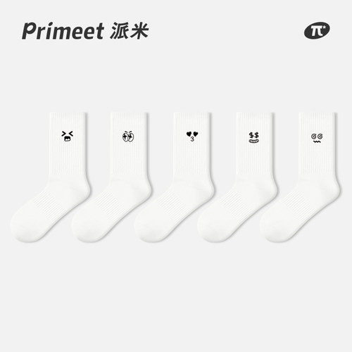 PRIMEET/派米透气中筒袜