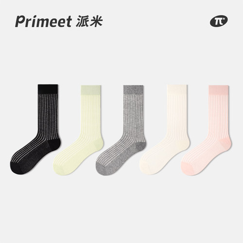 PRIMEET/派米堆堆薄款长筒袜