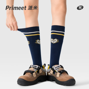 派米小腿袜女春夏长筒袜美式 PRIMEET 复古运动骑行袜长袜压力棉袜