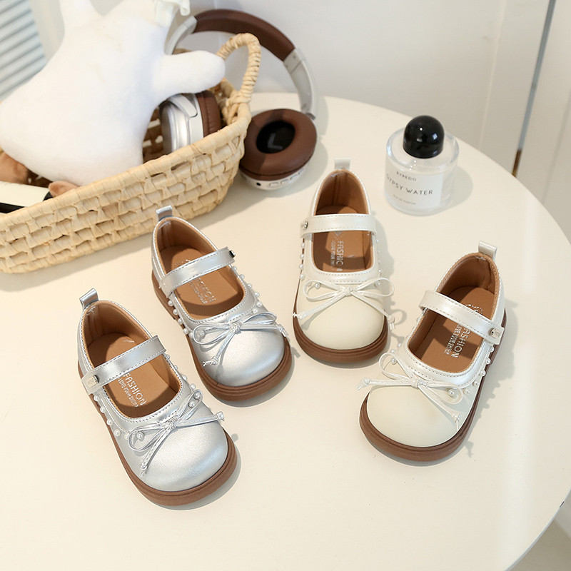 女童洋气玛丽珍小皮鞋2026春秋新款宝宝珍珠蝴蝶结公主鞋浅口单鞋,童鞋/婴儿鞋/亲子鞋,皮鞋,淘宝优惠券,粉丝福利购,淘宝优惠卷
