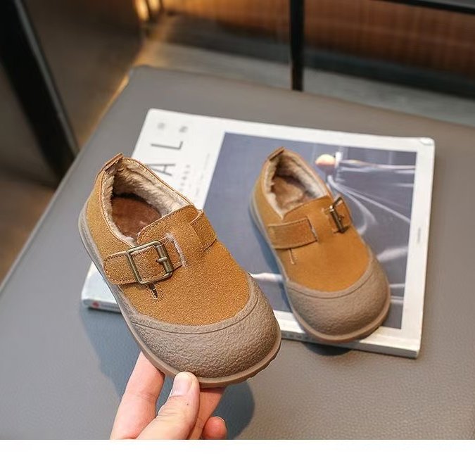 男童勃肯鞋二棉鞋2025冬季女童鞋