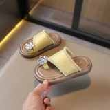 Тапочки, летняя детская пляжная пляжная обувь, слайдеры, сланцы, в цветочек