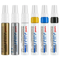 Япония Mitsubishi Paint Px-30 Paint Pen Pen Special Coarse Marker Pen Purnest Print Pend содержит золото и серебро