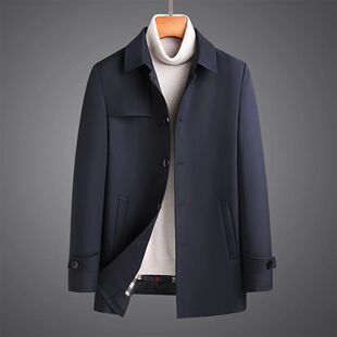品牌剪标 一衣二穿男式 中老年 脱卸内胆男 爸爸装 休闲羽绒服