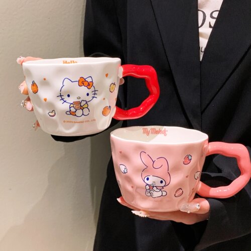 【三丽鸥陶瓷马克杯女生高颜值】