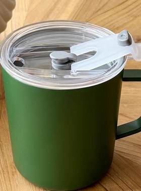 适配无印良品MUJI不锈钢双层马克杯380/490ml款配件密封 杯盖配件