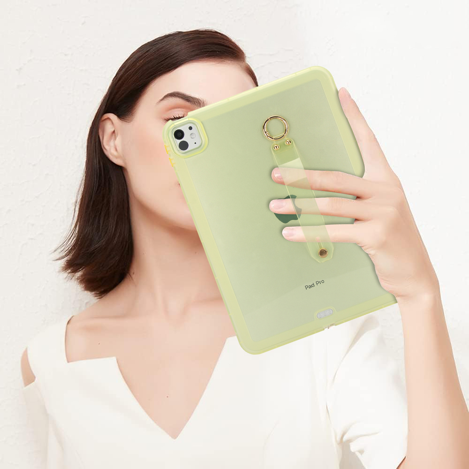 手腕带防摔华为平板matepadSE11寸保护壳2024适用四角气囊se10.4英寸透明硅胶11.5轻薄散热M610.8黑色软套M5