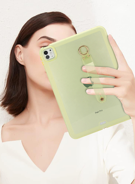 手腕带防摔华为平板matepadSE11寸保护壳2024适用四角气囊se10.4英寸透明硅胶11.5轻薄散热M610.8黑色软套M5