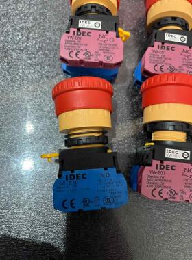 全新和泉急停蘑菇头加常开常闭触点各一个，货号为货号，打包购买