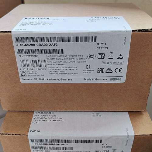 6GK5208-0BA00-2AF2 未拆封 6GK