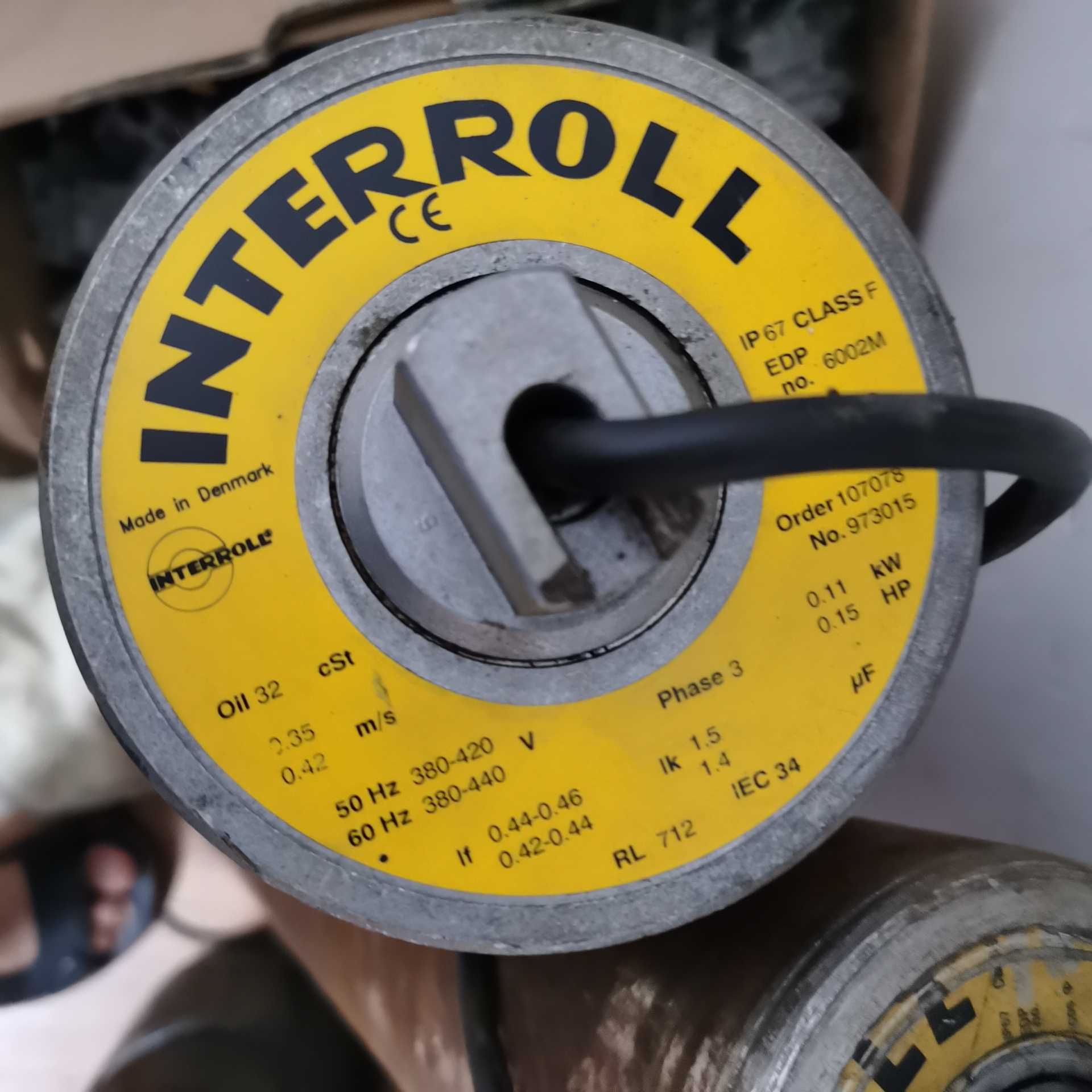 INTERROLL英特诺电机 实物拍摄