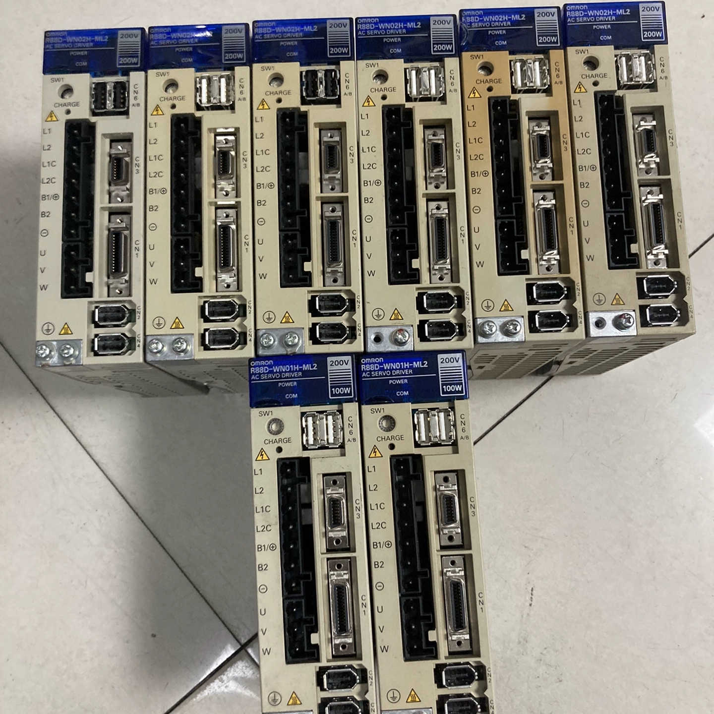 R88D-WN02H-ML2.拆机包好200W6只，100W