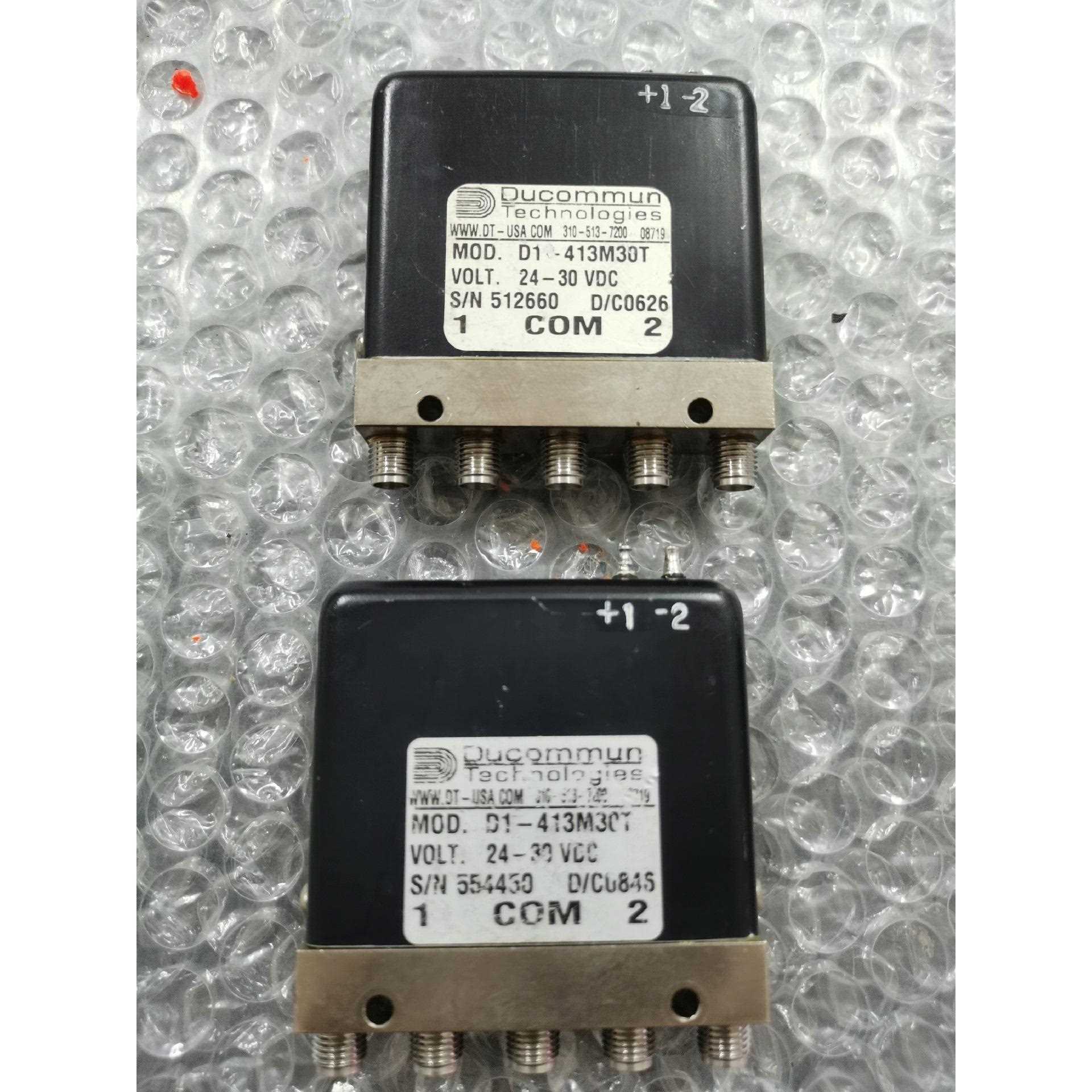 DUcOMMUN D1－413M30T 18GHz 24