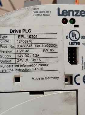 伦茨PLC模块，EPL10201.Lenze模块，2台650