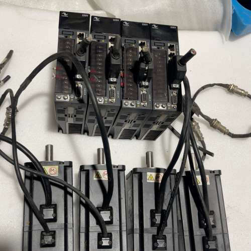 汇川伺服驱动器电机套装750w四套 可  、标价