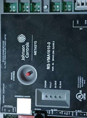 jonhson 控制器 MS-VMA1610-0