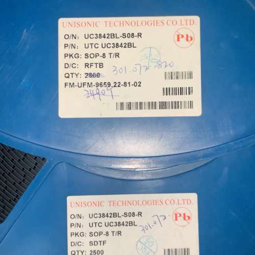UC3842BL-S08-R UTC友顺 电源IC芯