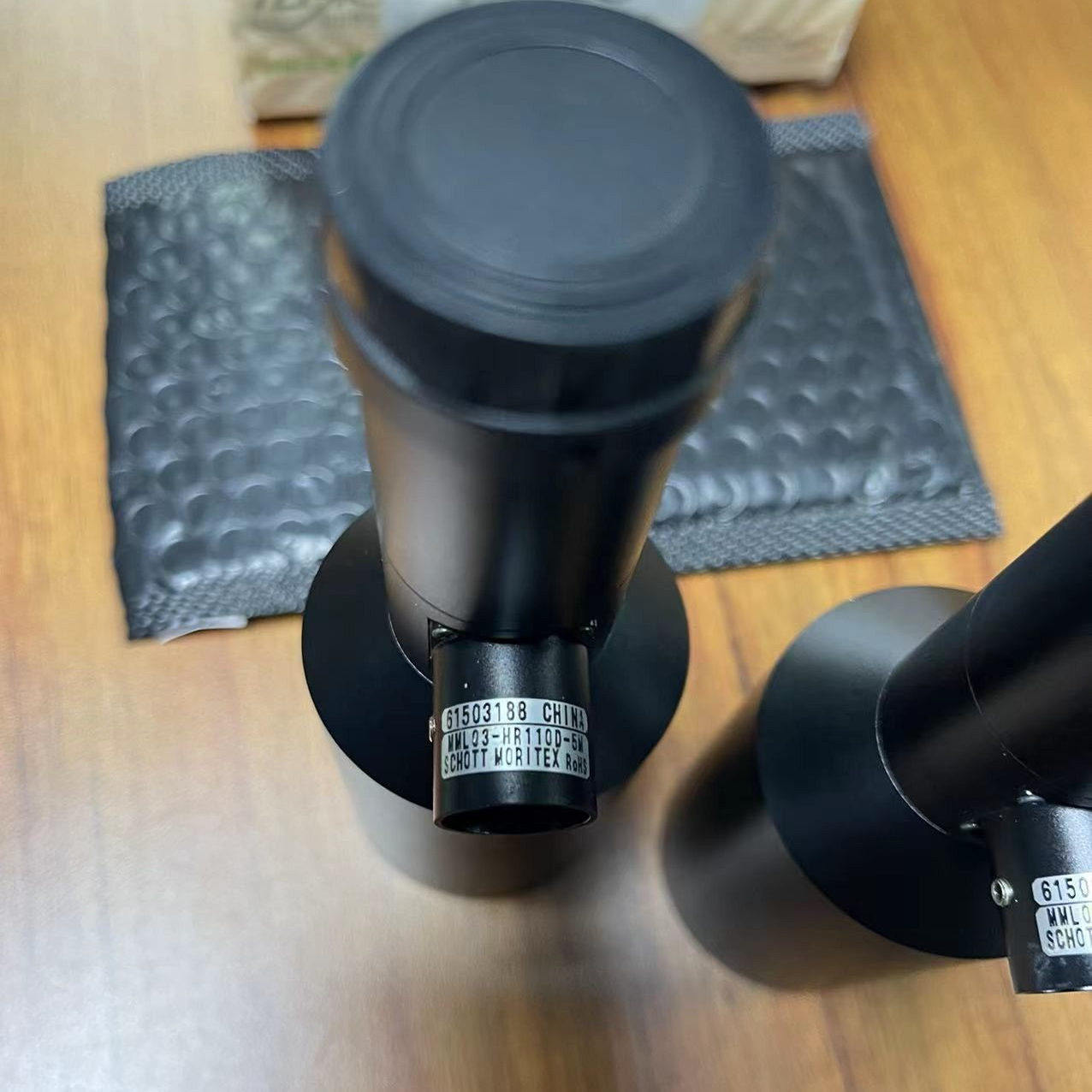 茉莉特工业镜头，型号MML03-HR110D-5M，倍率0.